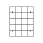 loft urban green wall Gestell 59cm living schwarz